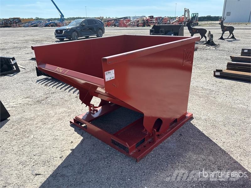 Kit Containers 2.0YFT-SDH 60 in 2 cyd Self-Dumping 装料架和装料斗