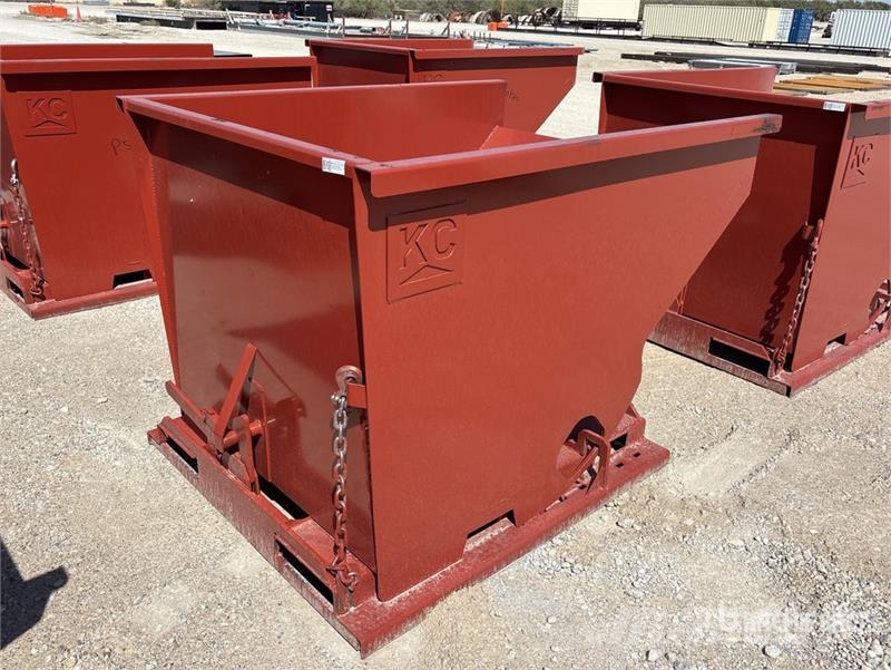 Kit Containers 2.0YFT-SDH 5 ft 8 in Self-Dumping H Bins and hoppers