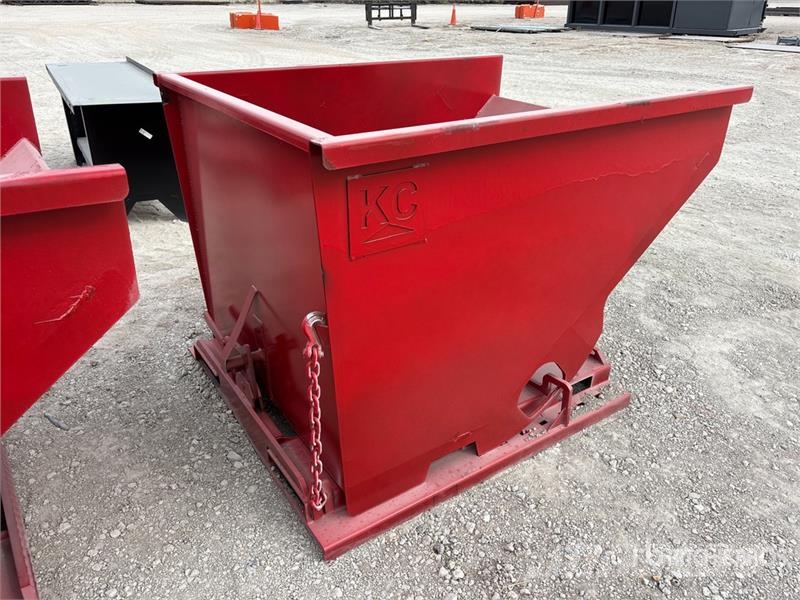 Kit Containers 2.0YFT-SDH 5 ft 6 in Self-Dumping H Apcirkņi un piltuves