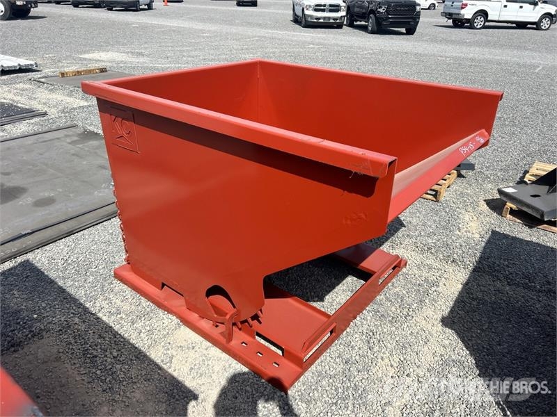 Kit Containers 2.0YFT-SDH 5 ft 3 in 2 cyd Self-Dum Tartályok és tölcsérek
