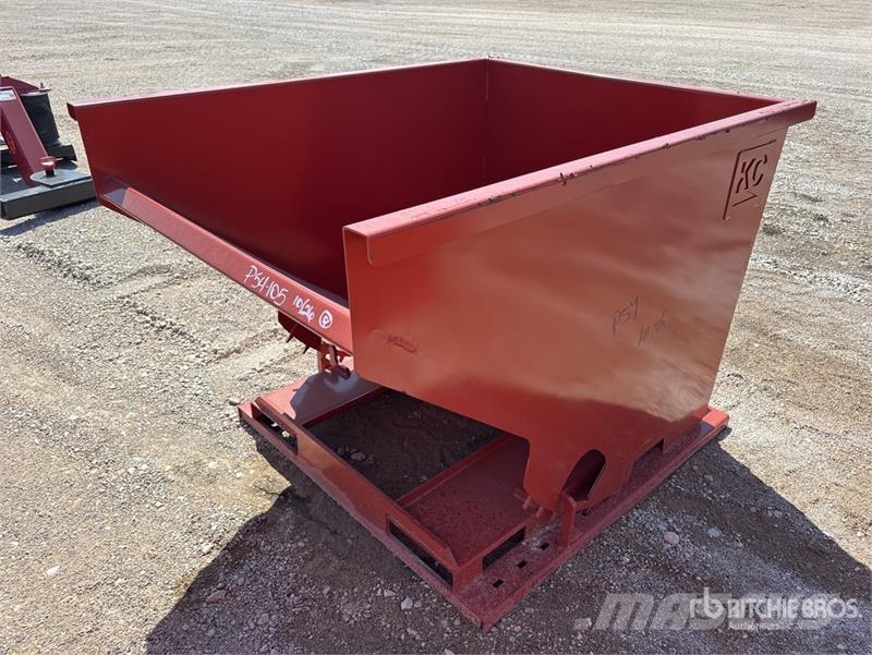Kit Containers 2.0YFT-SDH 5 ft 8 in Self-Dumping H Bins and hoppers