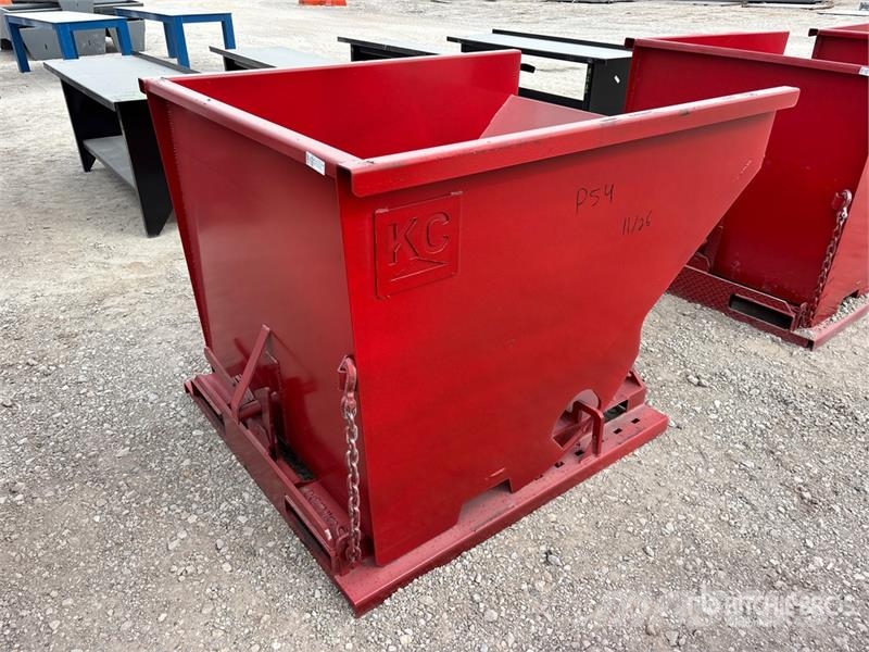 Kit Containers 2.0YFT-SDH 5 ft 6 in Self-Dumping H Grain bins