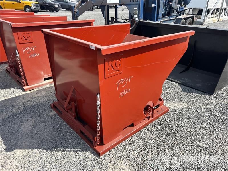 Kit Containers 2.0YFT-SDH 5 ft 3 in 2 cyd Self-Dum Tartályok és tölcsérek