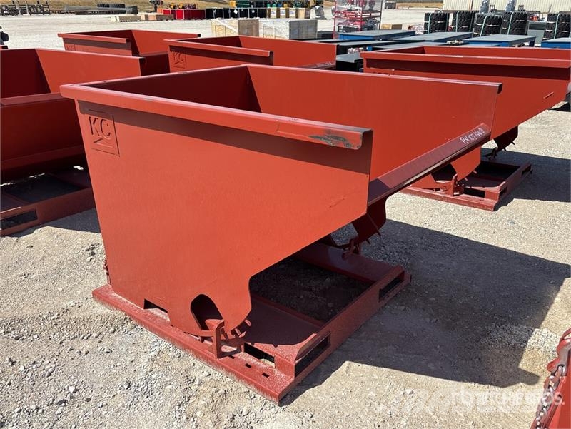 Kit Containers 2.0YFT-SDH 5 ft 8 in Self-Dumping H Bins and hoppers
