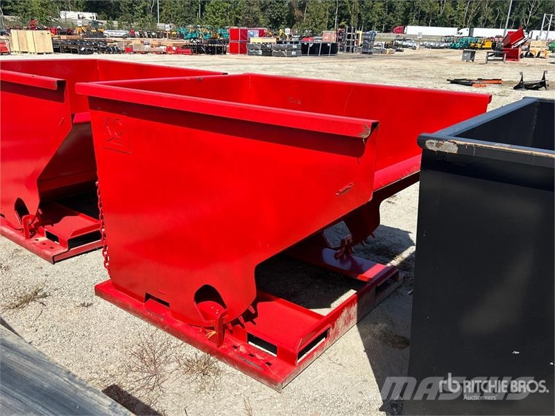 Kit Containers 2.0YFT-SDH 5 ft 2.5 in Self-Dumping Zásobníky a násypky