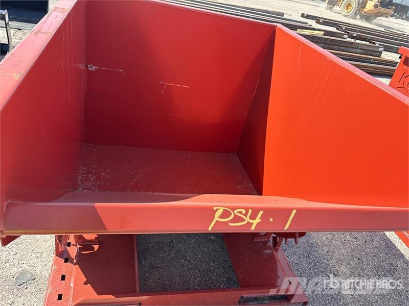 Kit Containers 2.0YFT-SDH 60 in 2 cyd Self-Dumping 装料架和装料斗
