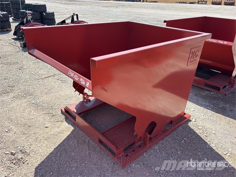 Kit Containers 2.0YFT-SDH 5 ft 8 in Self-Dumping H Bins and hoppers