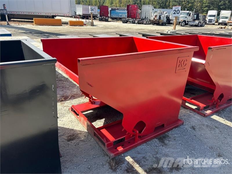 Kit Containers 2.0YFT-SDH 5 ft 2.5 in Self-Dumping Zásobníky a násypky