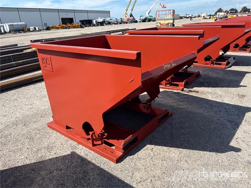 Kit Containers 2.0YFT-SDH 62 in 2 cyd Self-Dumping 装料架和装料斗