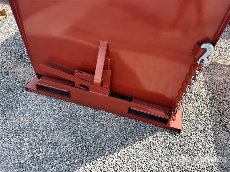 Kit Containers 2.0YFT-SDH 5 ft 3 in 2 cyd Self-Dum Tartályok és tölcsérek