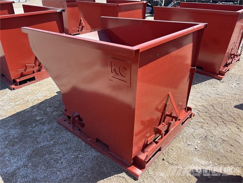 Kit Containers 2.0YFT-SDH 5 ft 8 in Self-Dumping H Bins and hoppers