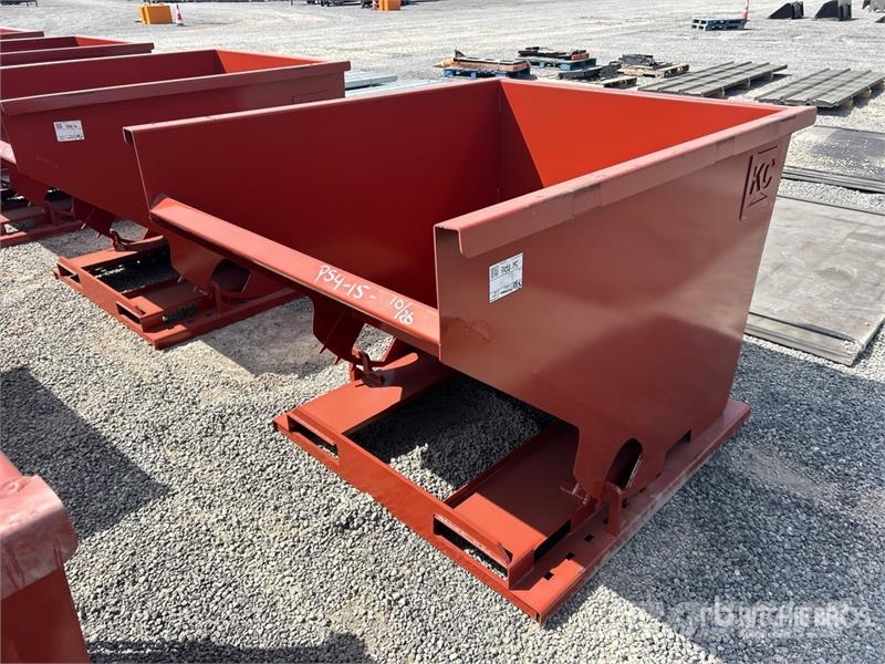 Kit Containers 2.0YFT-SDH 5 ft 3 in 2 cyd Self-Dum Tartályok és tölcsérek