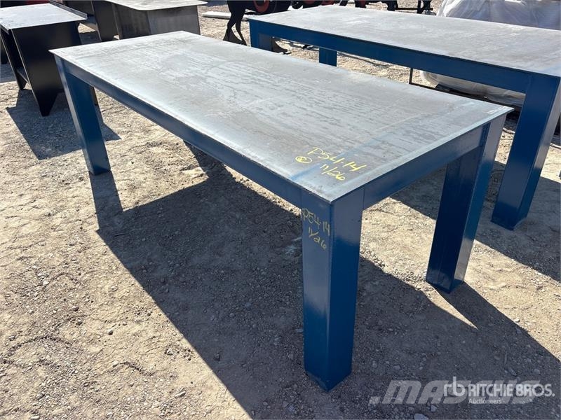  Kit Containers 36 in x 96 in Steel Workbench (Unus مكونات أخرى