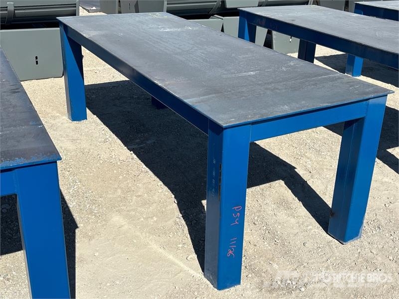  Kit Containers 36 in x 96 in Steel Workbench (Unus مكونات أخرى