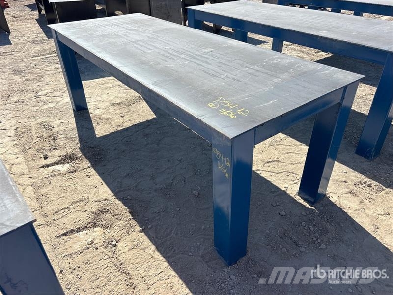 Kit Containers 36 in x 96 in Steel Workbench (Unus Outros componentes