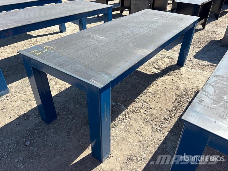  Kit Containers 36 in x 96 in Steel Workbench (Unus مكونات أخرى