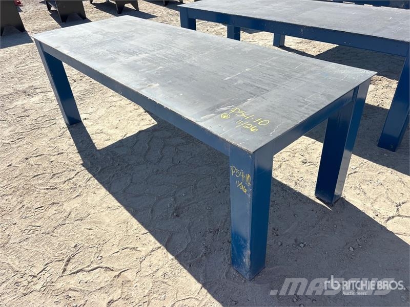  Kit Containers 36 in x 96 in Steel Workbench (Unus Outros componentes