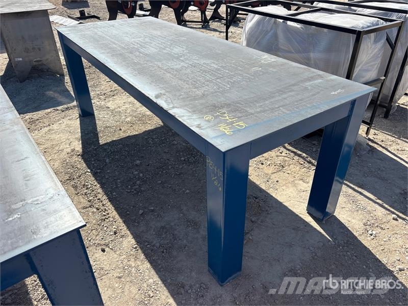 Kit Containers 36 in x 96 in Steel Workbench (Unus Outros componentes