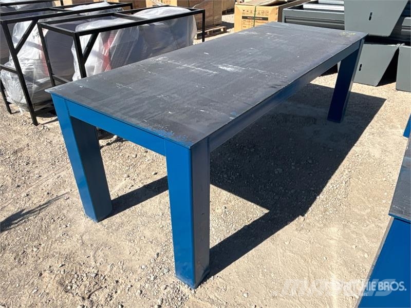 Kit Containers 36 in x 96 in Steel Workbench (Unus Outros componentes