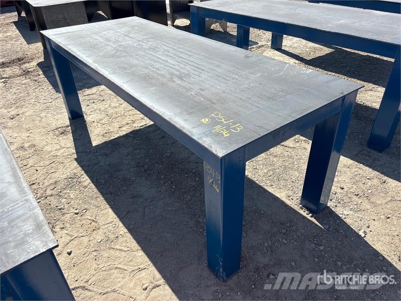 Kit Containers 36 in x 96 in Steel Workbench (Unus Outros componentes