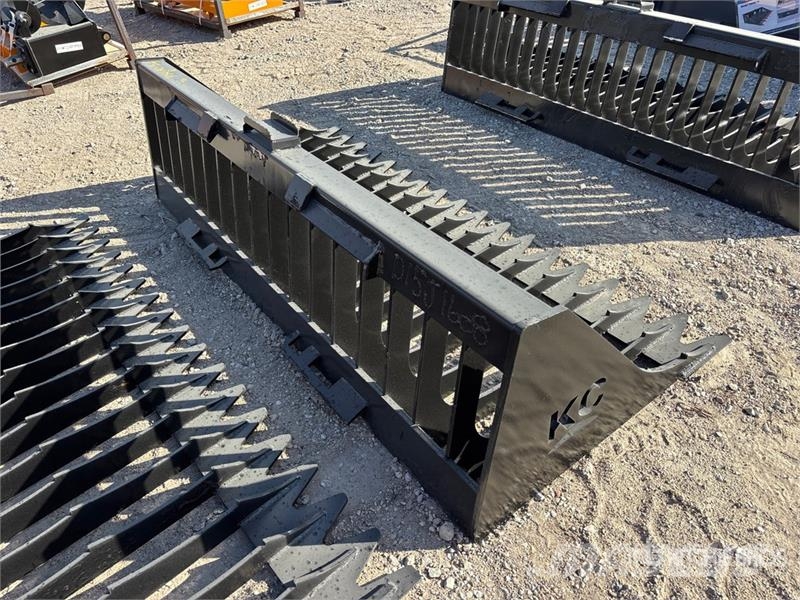 Kit Containers 76 in Skeleton Skid Steer Bucket (U Cucharones
