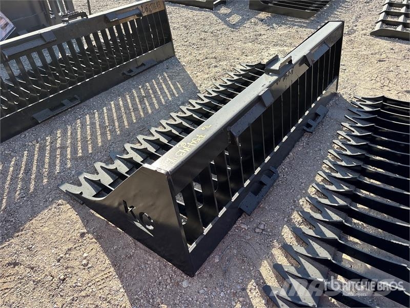 Kit Containers 76 in Skeleton Skid Steer Bucket (U Cucharones