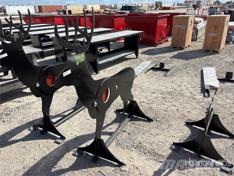  Kit Containers AR500ATDEER Shooting Target (Unused مكونات أخرى