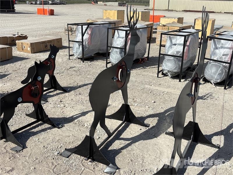  Kit Containers AR500ATDEER Shooting Target (Unused مكونات أخرى