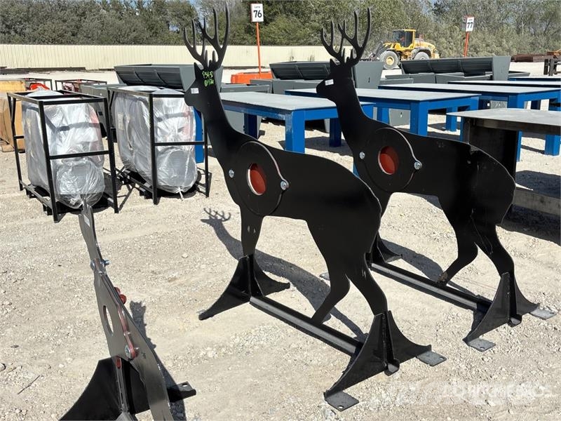  Kit Containers AR500ATDEER Shooting Target (Unused مكونات أخرى