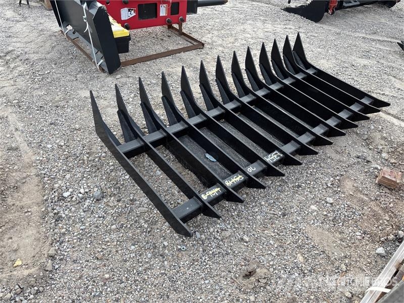 Kit Containers QT-RR-70 68 in Skid Steer Root Rake Rastrilladoras y rastrilladoras giratorias