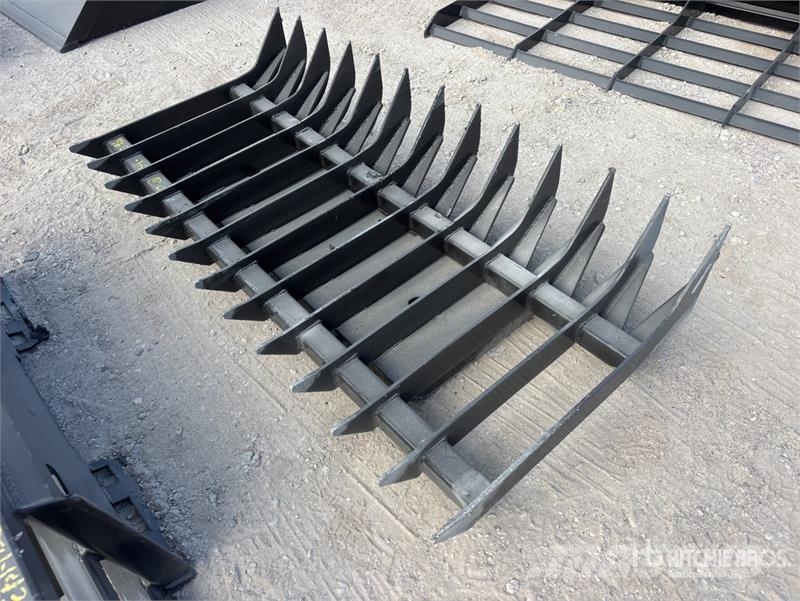  Kit Containers QT-RR-70 70 in Skid Steer Landscape Ancinho virador