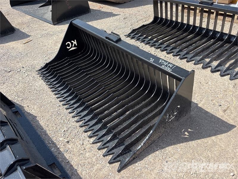  Kit Containers QT-SB-H72-F 72 in Rock Skid Steer B دلاء