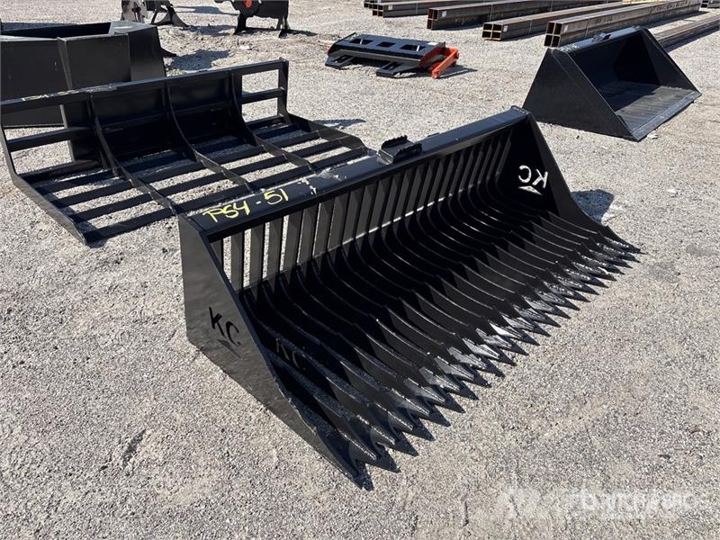 Kit Containers QT-SB-H72-F 72 in Skid Steer Screen Godets cribleurs