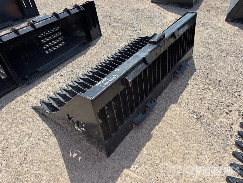 Kit Containers QT-SB-H72-F 72 in Rock Skid Steer B دلاء