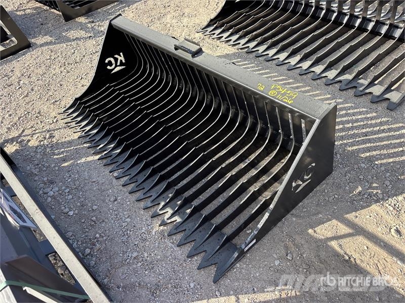 Kit Containers QT-SB-H72-F 72 in Rock Skid Steer B Baldes
