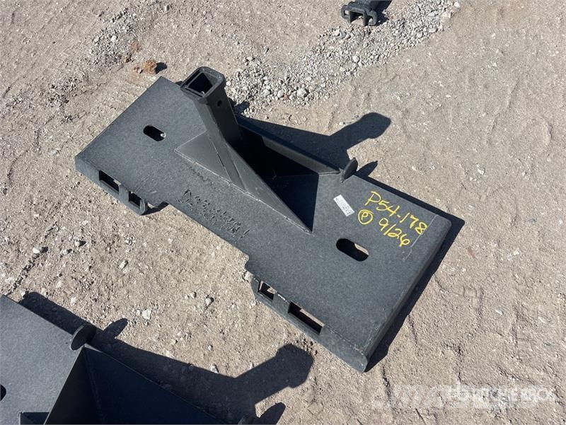 Kit Containers QT-TM 2 in Skid Steer Hitch Receive Brze spojke