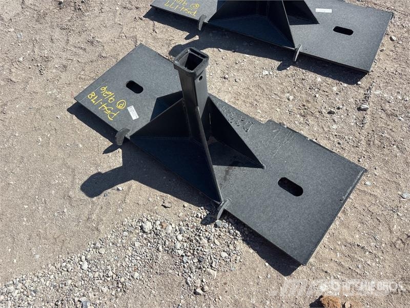 Kit Containers QT-TM 2 in Skid Steer Hitch Receive Brze spojke