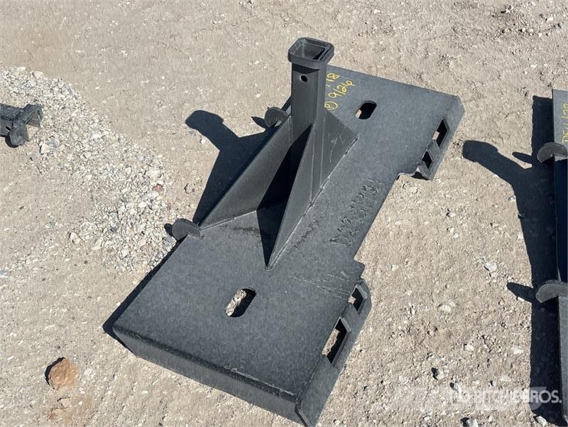 Kit Containers QT-TM 2 in Skid Steer Hitch Receive Brze spojke