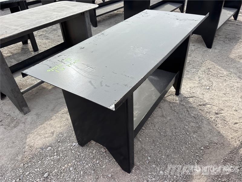 Kit Containers WB-60-190 25 in x 60 in Steel Wor Andre komponenter