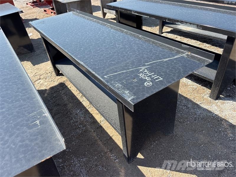  Kit Containers WB-90-243 26 in x 90 in Steel Workb Andre komponenter