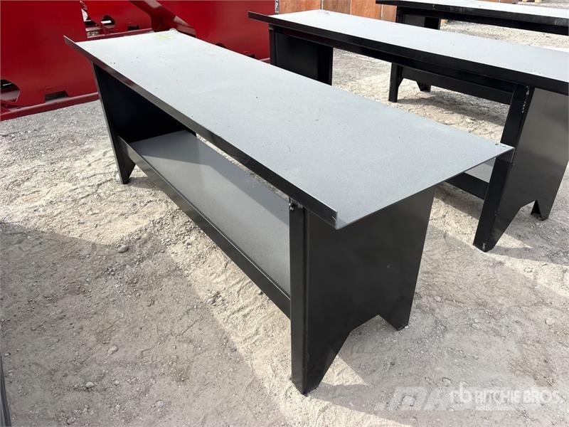 Kit Containers WB-90-243 25 in x 90 in Steel Wor Andre komponenter