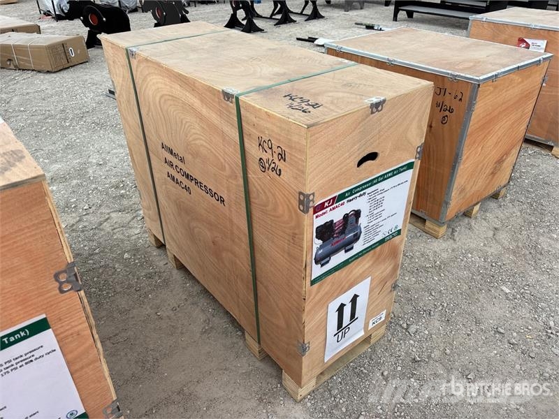 KJ AMAC40 14.5 cfm 40 gal Air Compressor (Unused) Kompresory