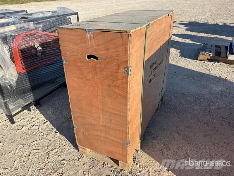 KJ AMAC40 14.5 cfm Skid-Mounted 40 gal Air Compressor Kompresori