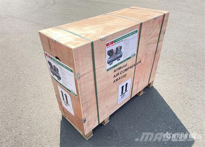 KJ AMAC40 14.5 cfm Skid-Mounted 40 gal Air Compressor Kompressorid