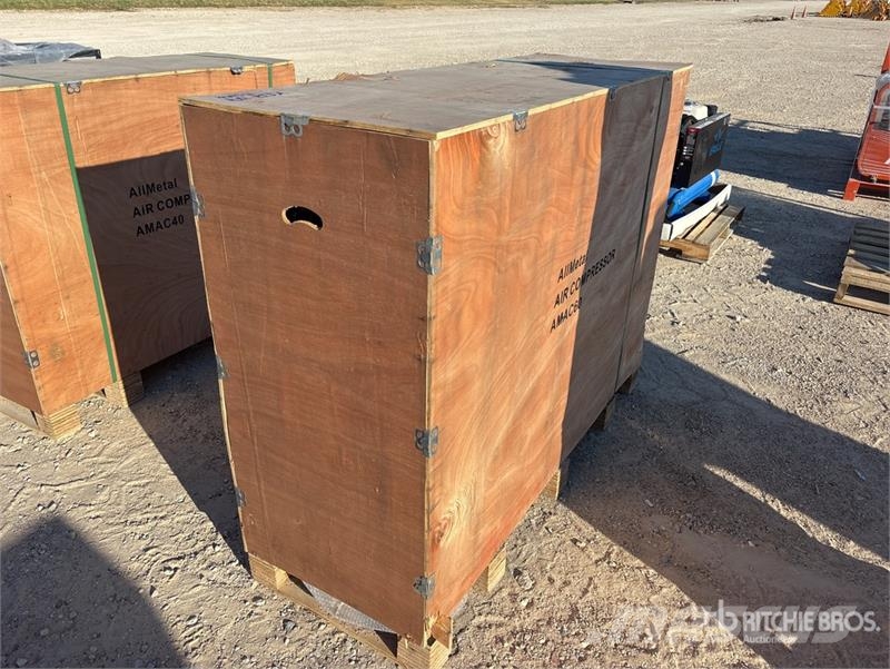 KJ AMAC60 18.5 cfm Skid-Mounted 60 gal Air Compressor Kompresori