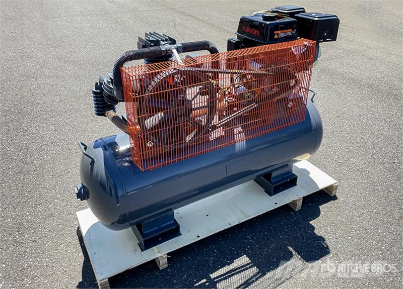 KJ AMAC60 18.5 cfm Skid-Mounted 60 gal Air Compressor Компресори