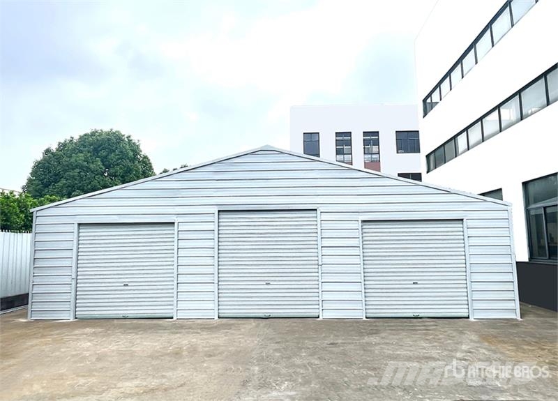 KJ K0039 39 ft x 39 ft Metal Garage Storage Building Teraskonstruktsiooniga ehitised