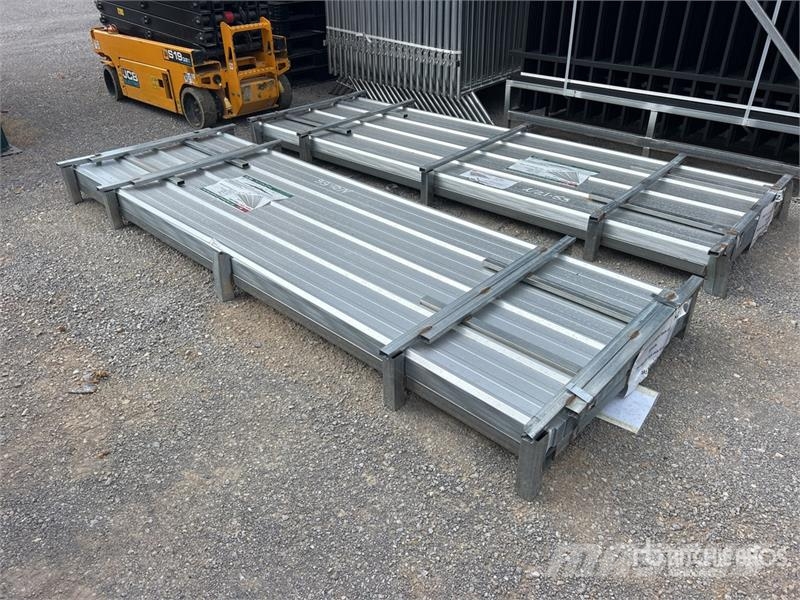 KJ K0311 35 in x 10 ft Galvalume Corrugated Steel She ホイスト、ウインチ、エレベーター