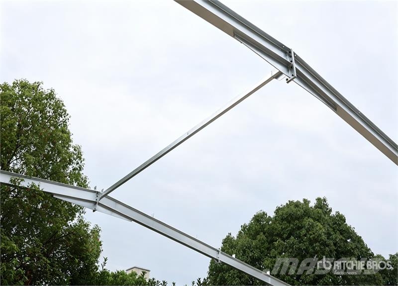 KJ K10050 50 ft x 100 ft High Strength Steel Frame On 철골 건물