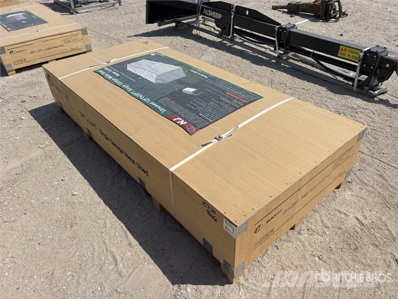 KJ K1220 Metal Garage (Unused) Stalen constructies